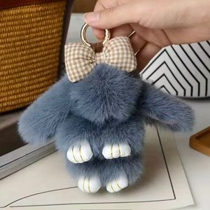 bunny, fluffy keychain or bag charm 🐇🐰